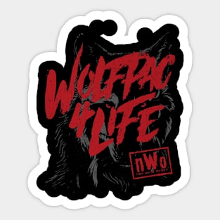 nWo Wolfpac 4Life Sticker